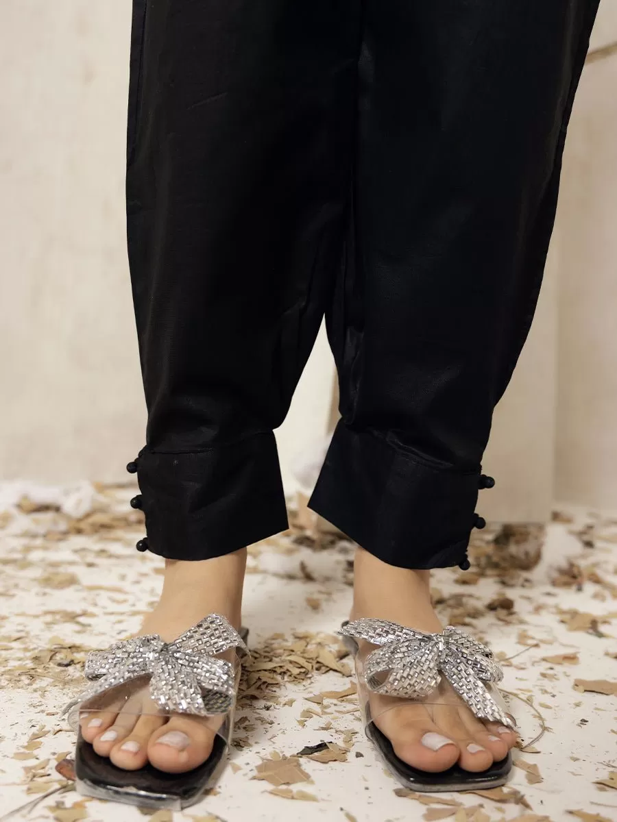 1pc Plain Cambric Stitched Trouser - (Y-00004)