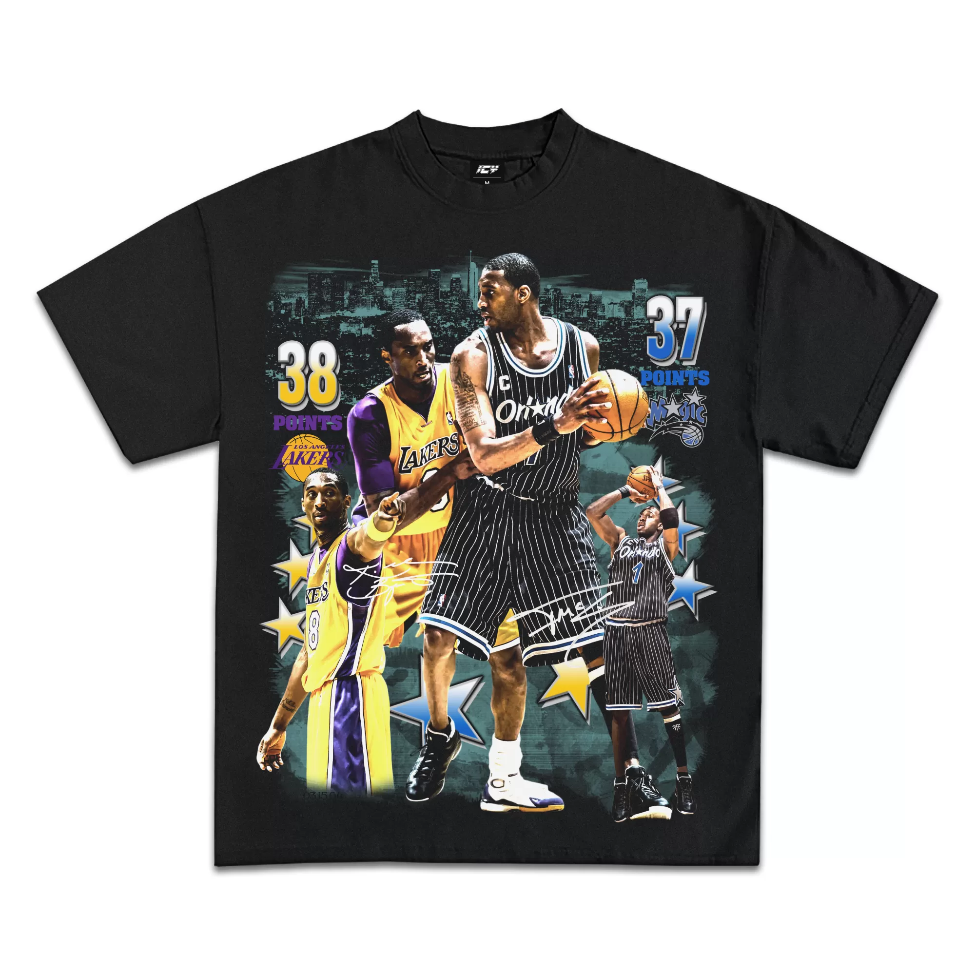 2004 Kobe Bryant VS Tracy McGrady Face-Off T-Shirt