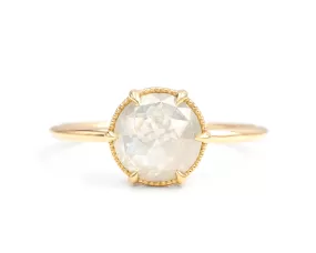 2.03-Carat Icy Grey Eliza Ring