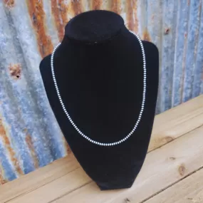 28" 6mm NAVAJO PEARL NECKLACE