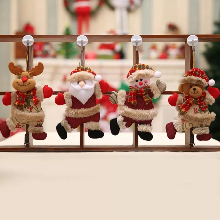 4-Piece Christmas Hanging Widgets