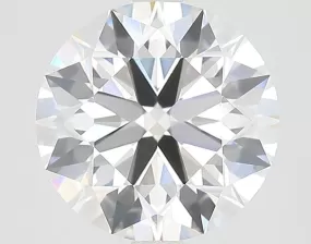 4.17-Carat Round Shape Lab Grown Diamond