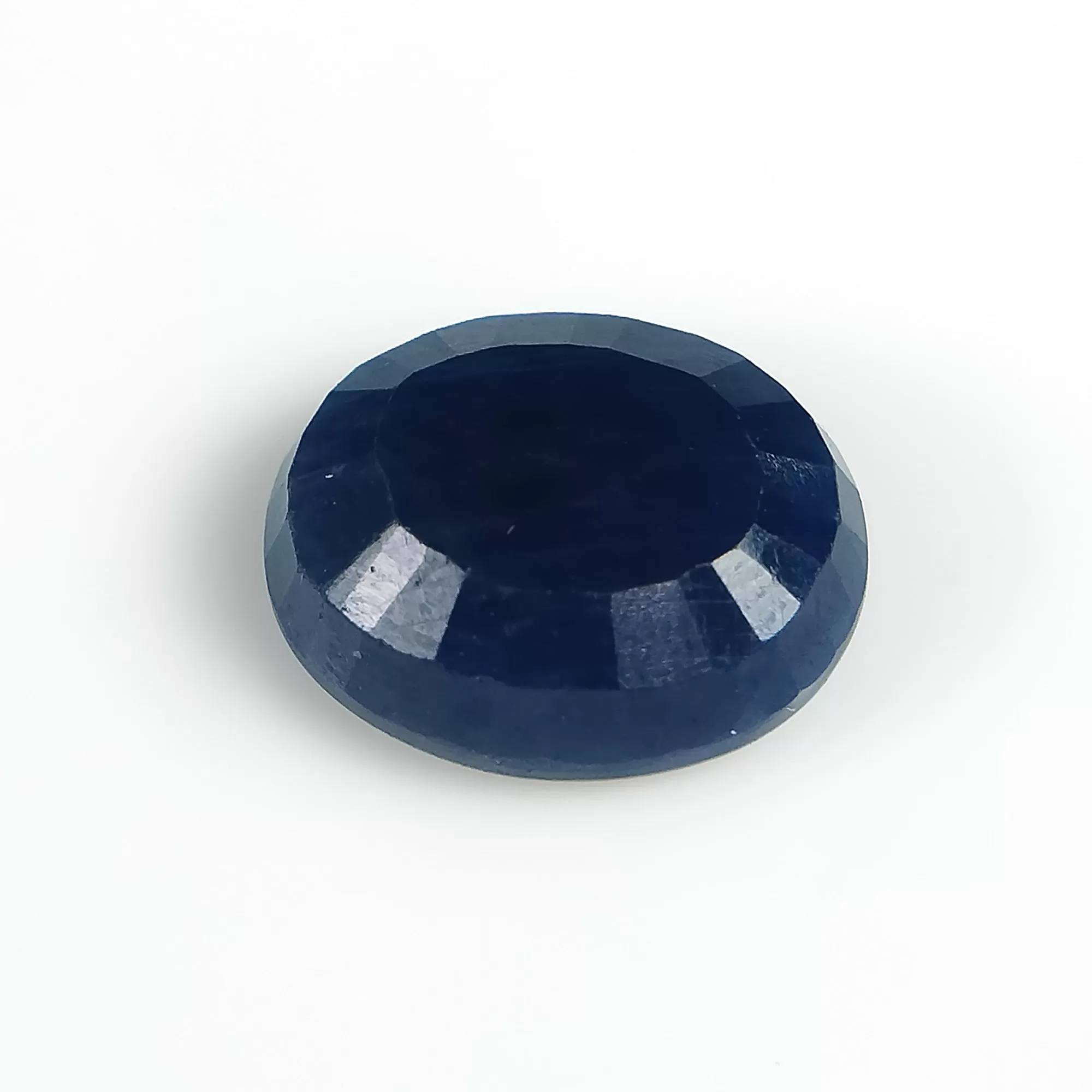 6.35cts Natural Untreated BLUE SAPPHIRE Gemstone Oval Shape Normal Cut 12*10mm