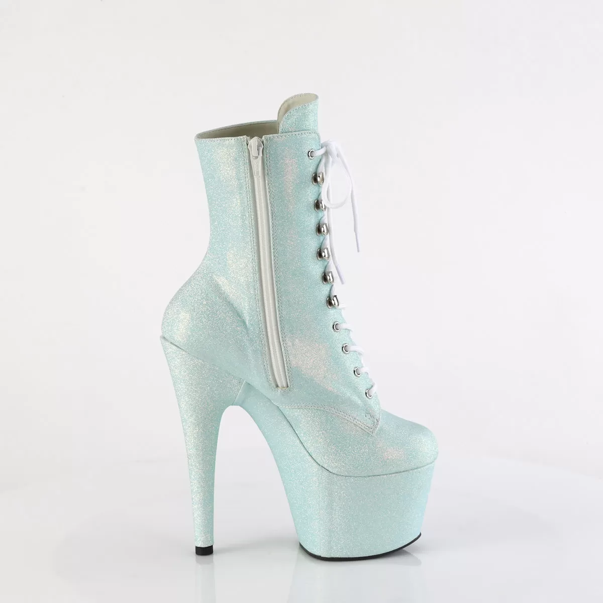 7 Inch Heel ADORE-1020SDG Baby Blue Glitter