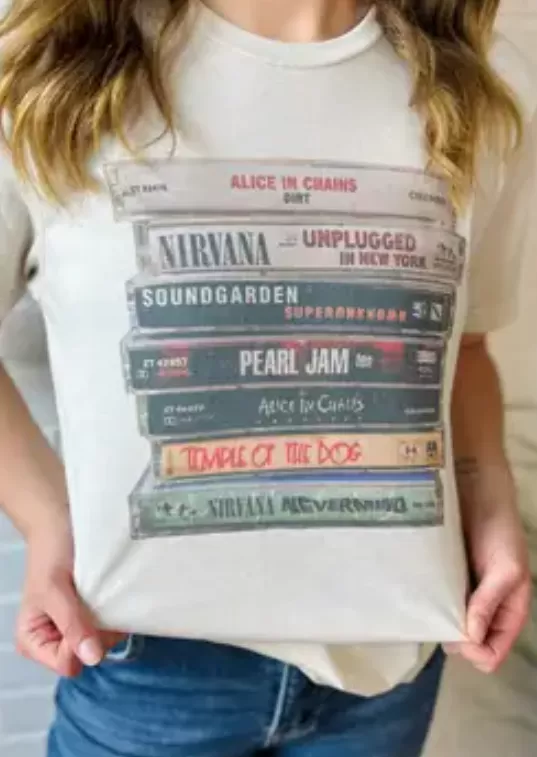 90's Music Graphic Tee