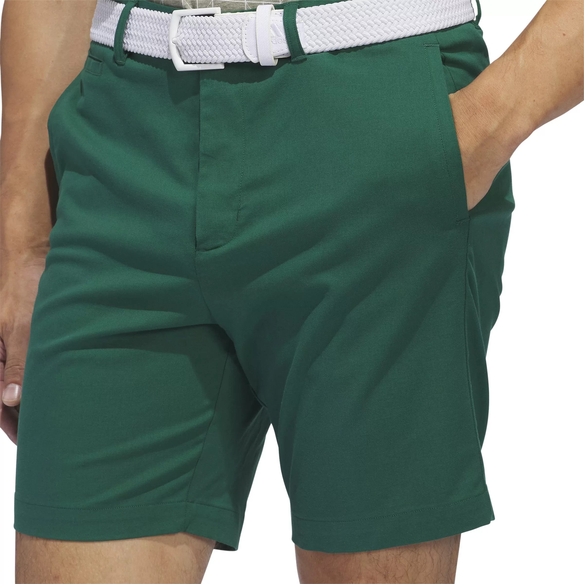 adidas Go-To Five-Pocket Golf Shorts - Court Green SS24