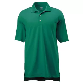 adidas Golf Men's ClimaLite Amazon Green S/S Poly Pique Polo