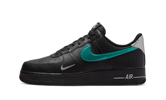 Air Force 1 Low Black Blue Lightning