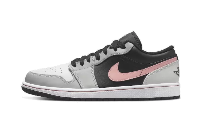 Air Jordan 1 Low Black Grey Pink