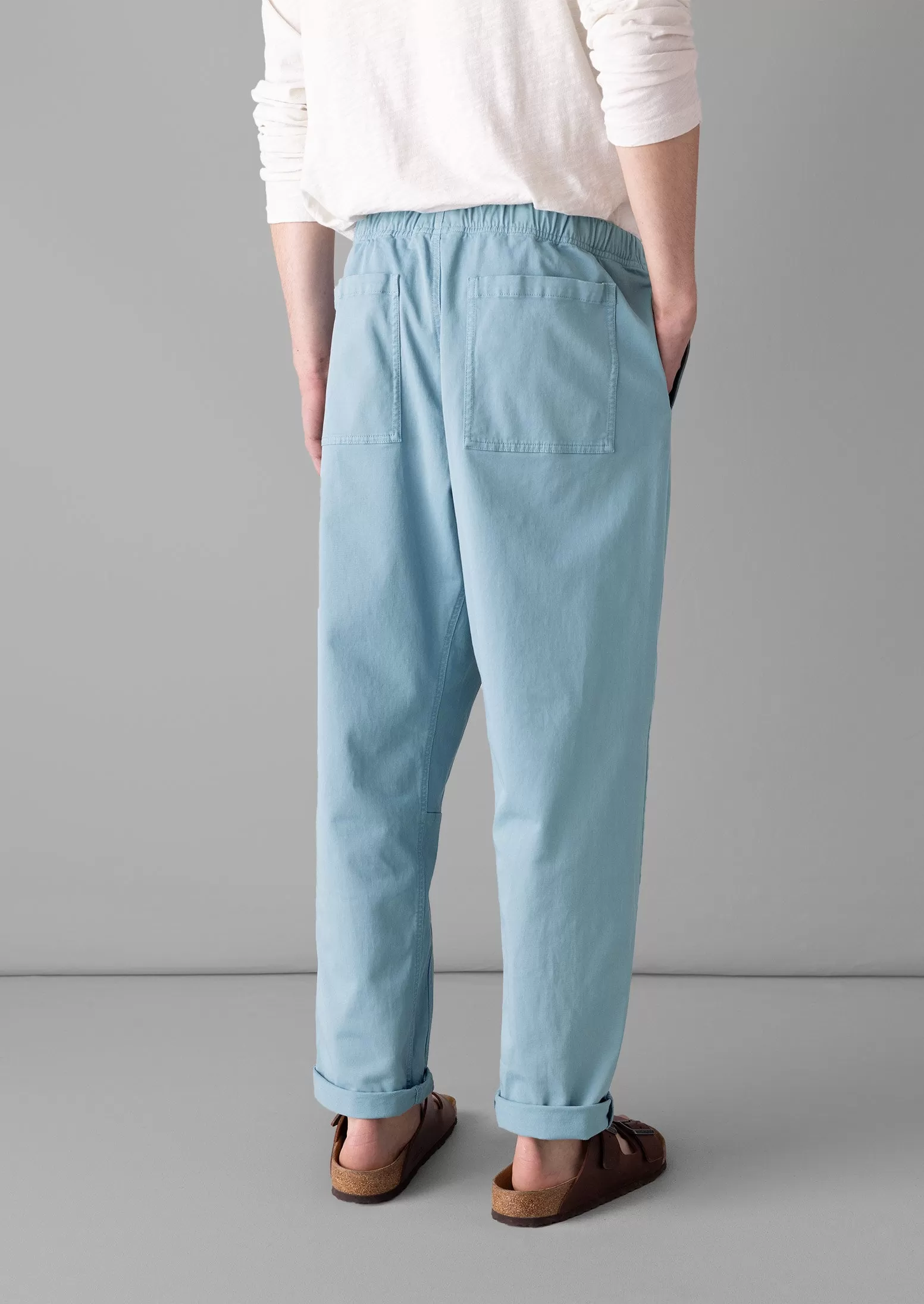 Alfie Cotton Twill Pants | Lake