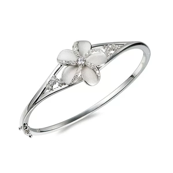 Aloha Plumeria Bangle