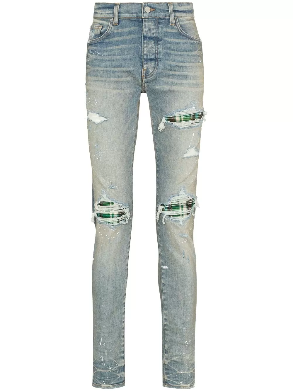 AMIRI Ripped-Finish Skinny Jeans