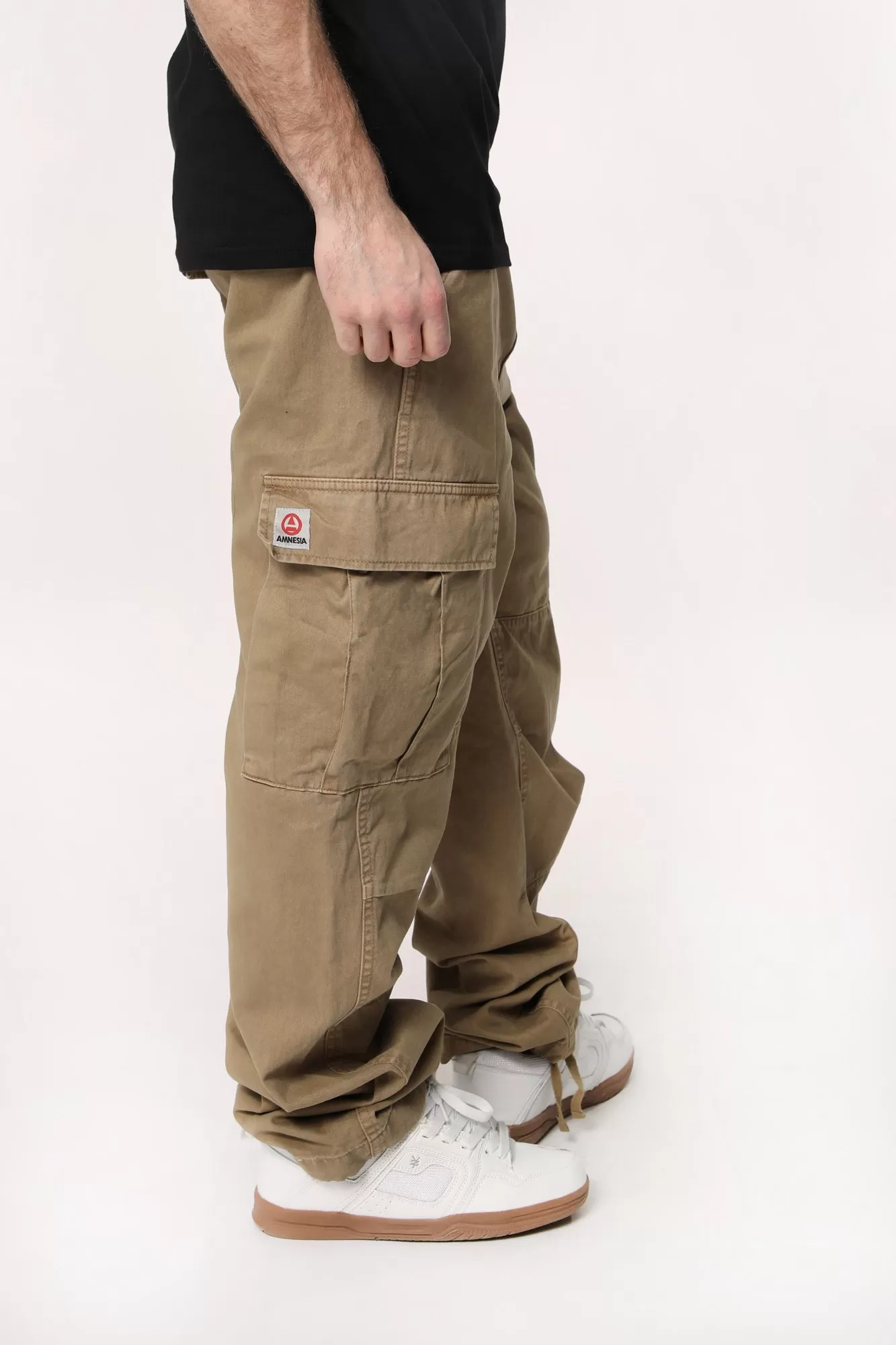 Amnesia Mens Cotton Cargo Pant