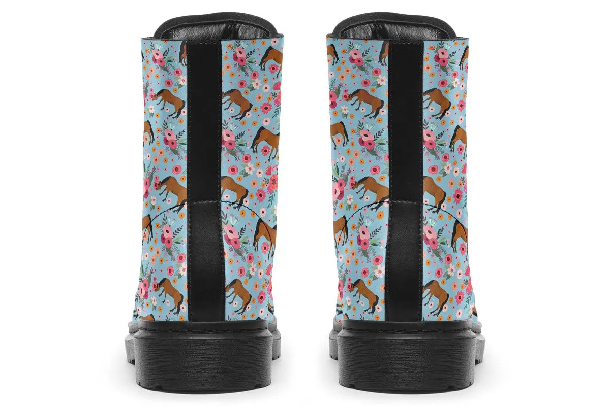 Arabian Horse Flower Boots