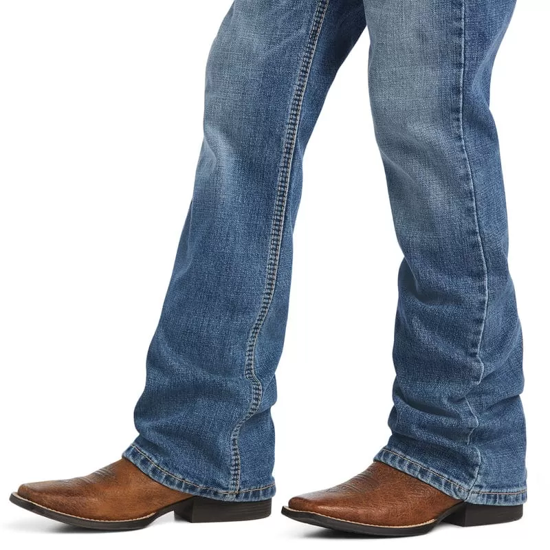 Ariat Jeans Boys B4 Relaxed Boot Cut Merrick Rattler