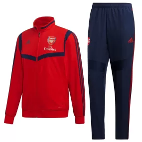 Arsenal presentation Soccer tracksuit red/navy 2019/20 - Adidas