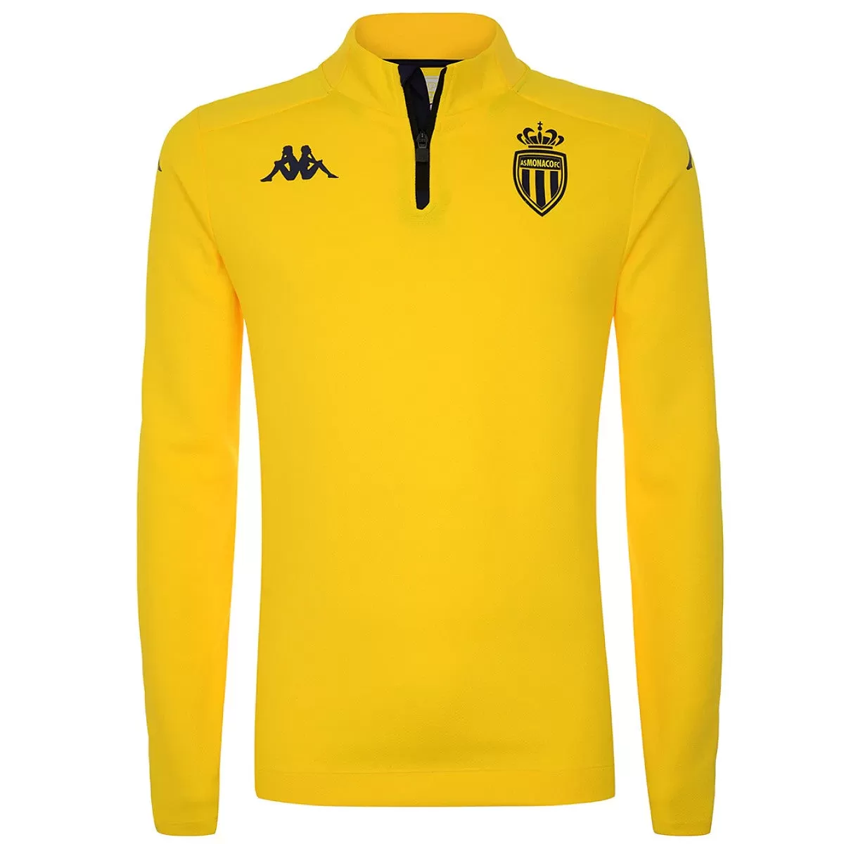 AS Monaco yellow training technical Soccer tracksuit 2021/22 - Kappa