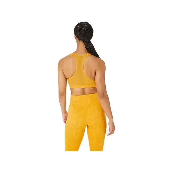 Asics Women's RunKoyo Jacquard Bra - Tiger Yellow