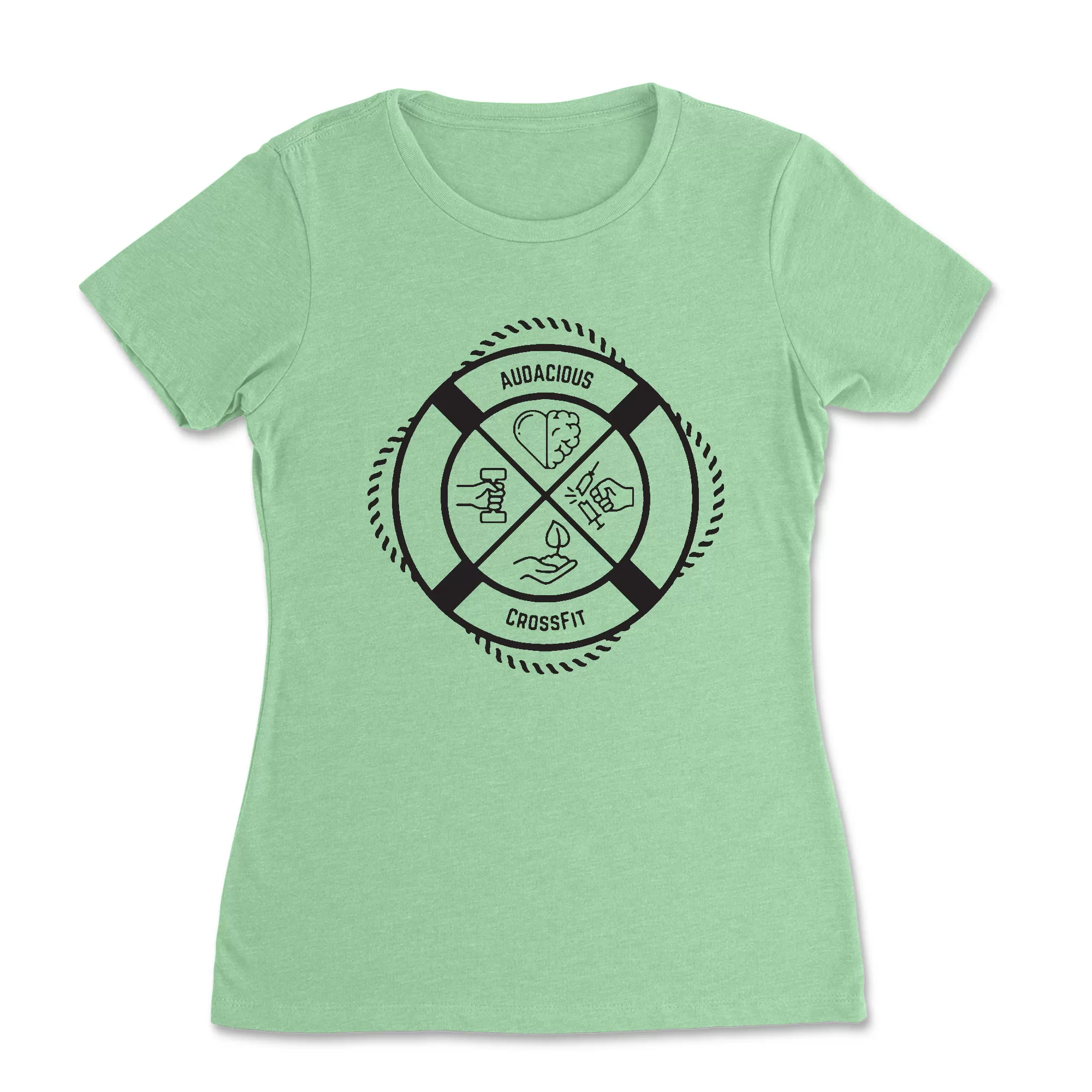 Audacious CrossFit Standard Womens - T-Shirt