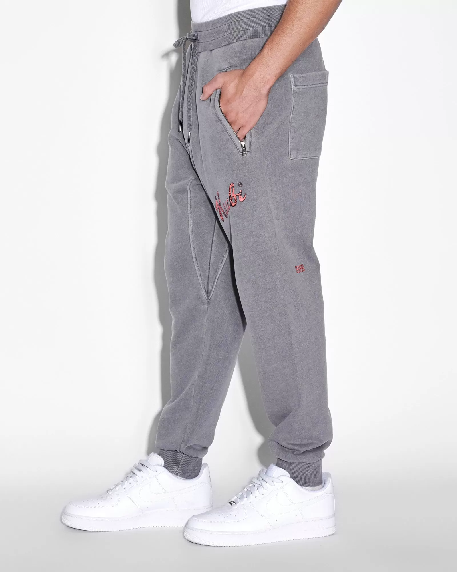 AUTOGRAPH TRACK PANT CHARCOAL