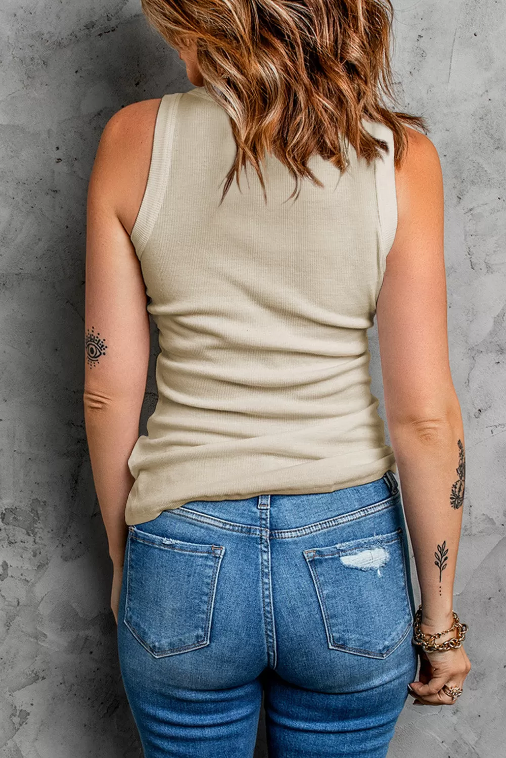 Back to basics Round Neck Tank