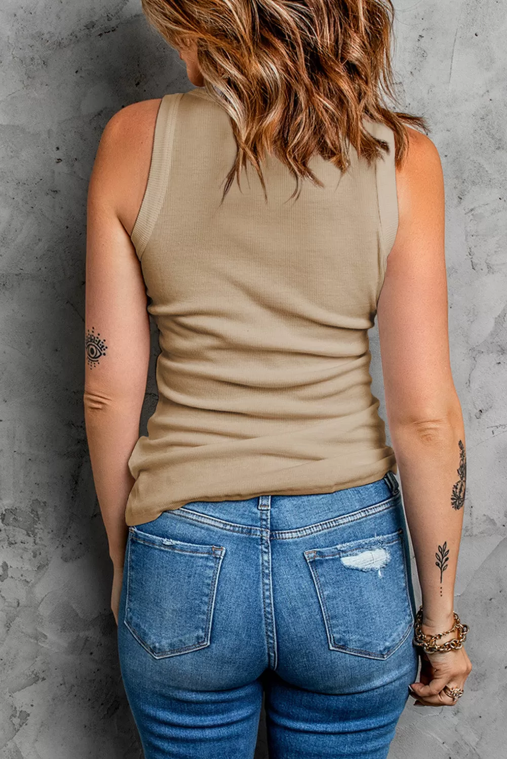 Back to basics Round Neck Tank