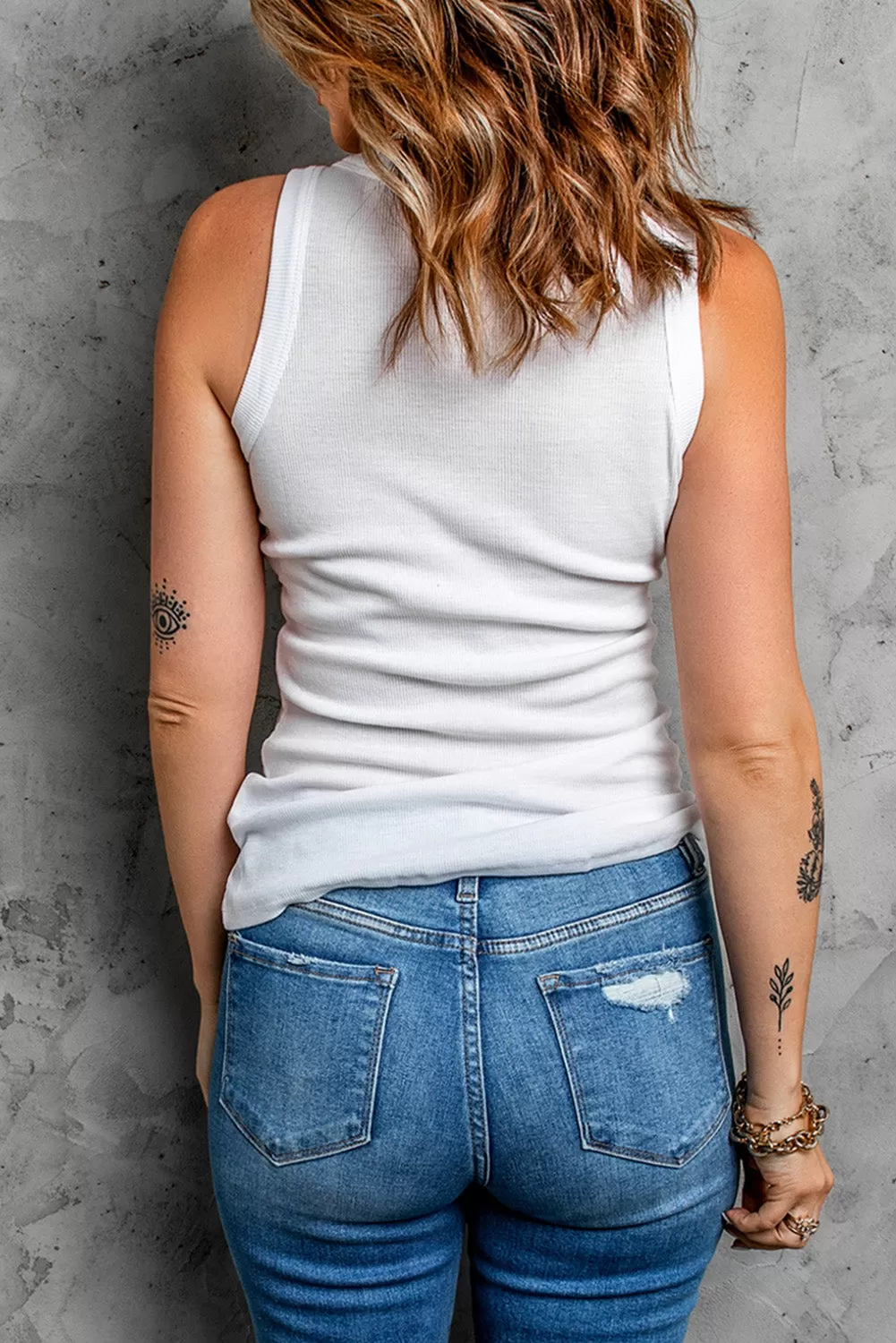 Back to basics Round Neck Tank