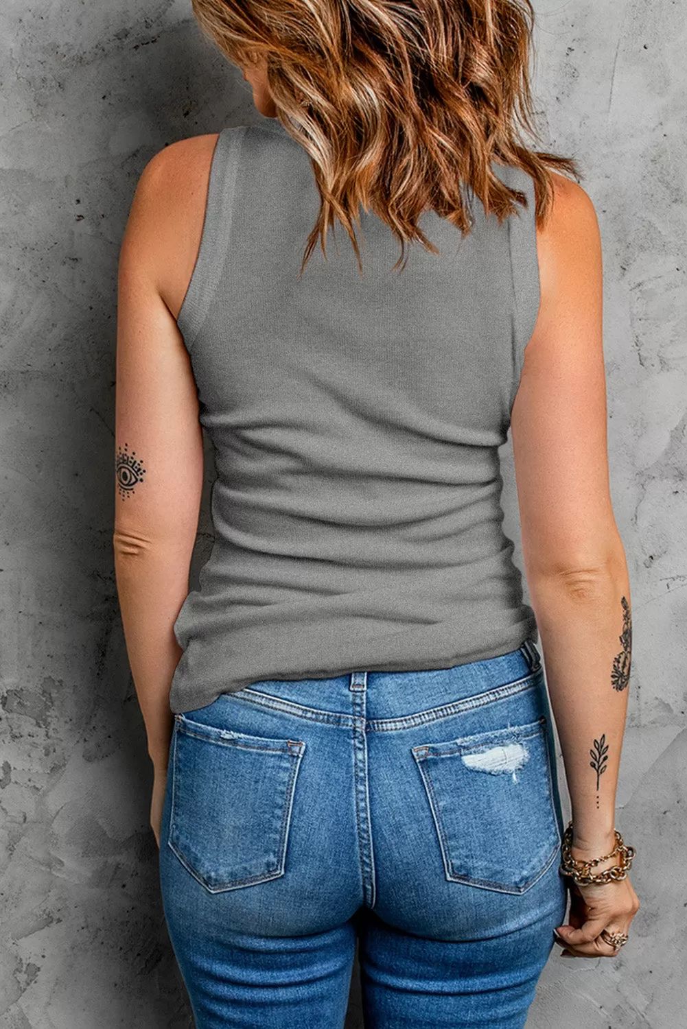 Back to basics Round Neck Tank