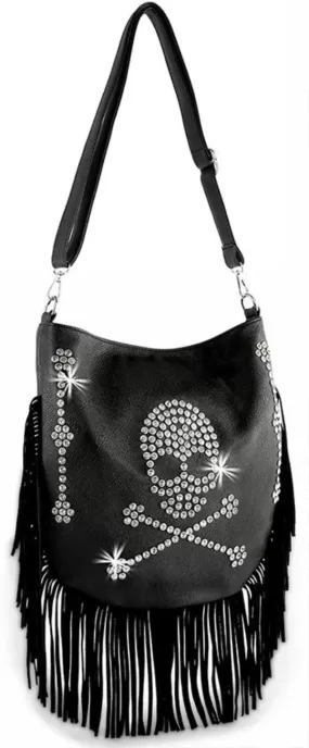 Bag - Fashion Skull Bag - Fringe Stone