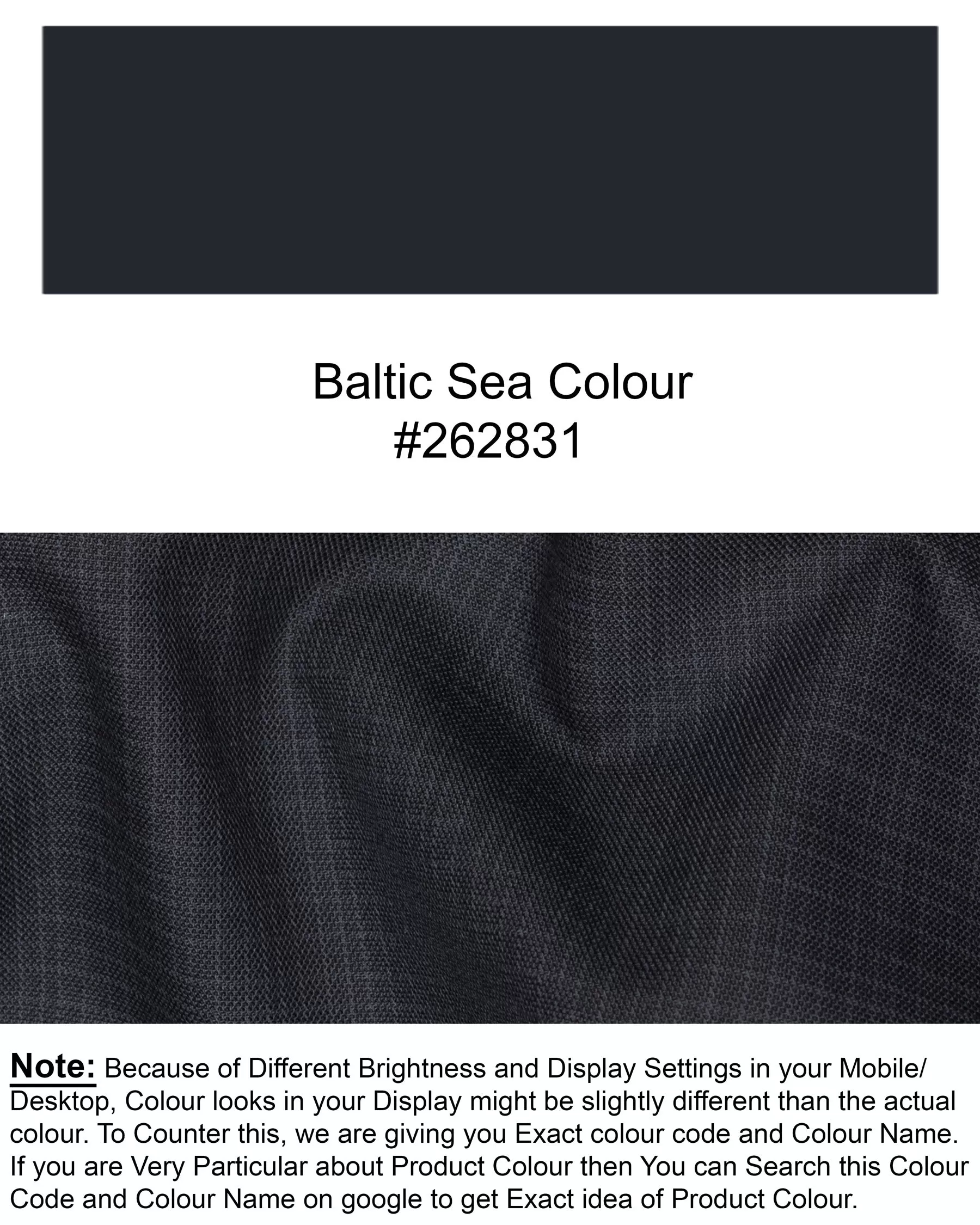 Baltic Sea Plaid Wool Rich Suit