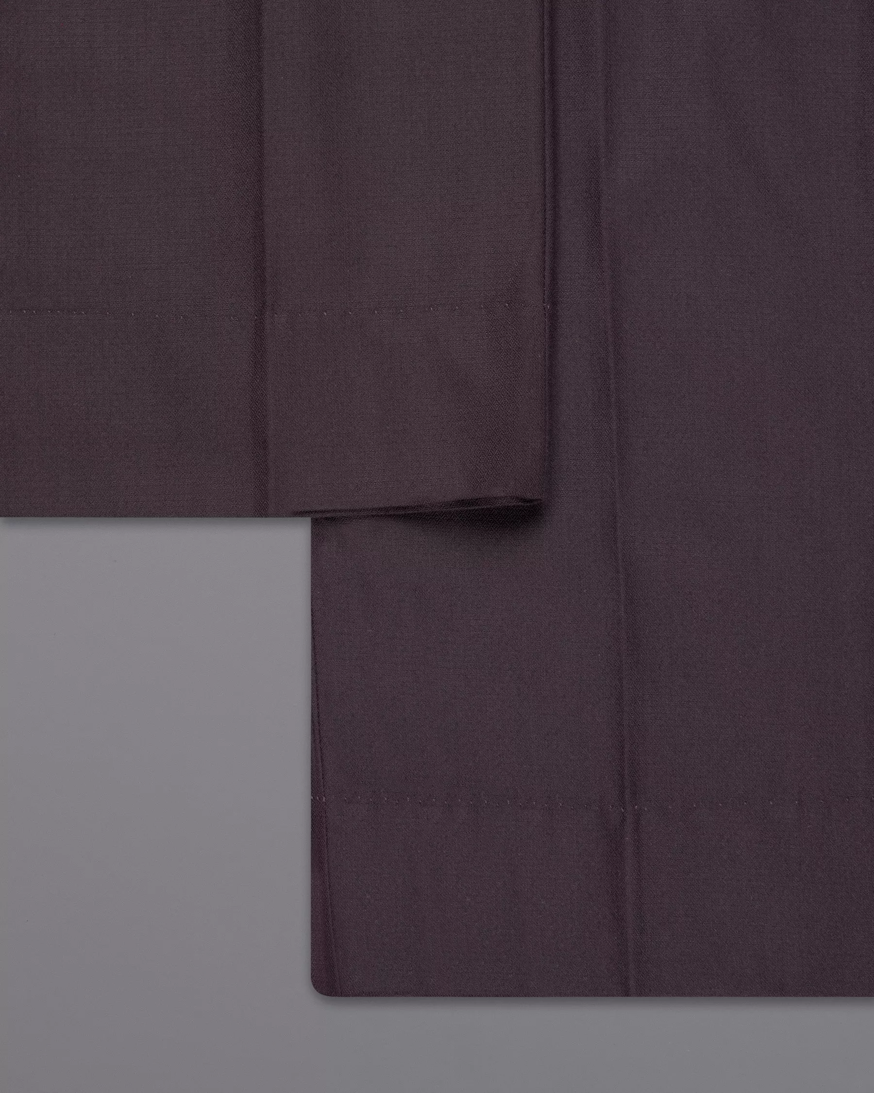 Barossa Cross Placket  Bandhgala/Mandarin Wool Rich Suit