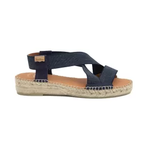 Basic Elastic Wedge Espadrille for Women - Evani