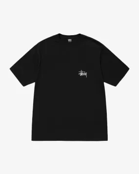 Basic Stüssy Pigment Dyed Tee Black