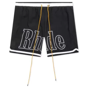 Basketball Swim Short - Black