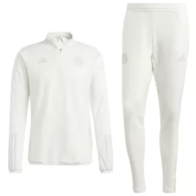 Bayern Munich white UCL training technical tracksuit 2023/24 - Adidas