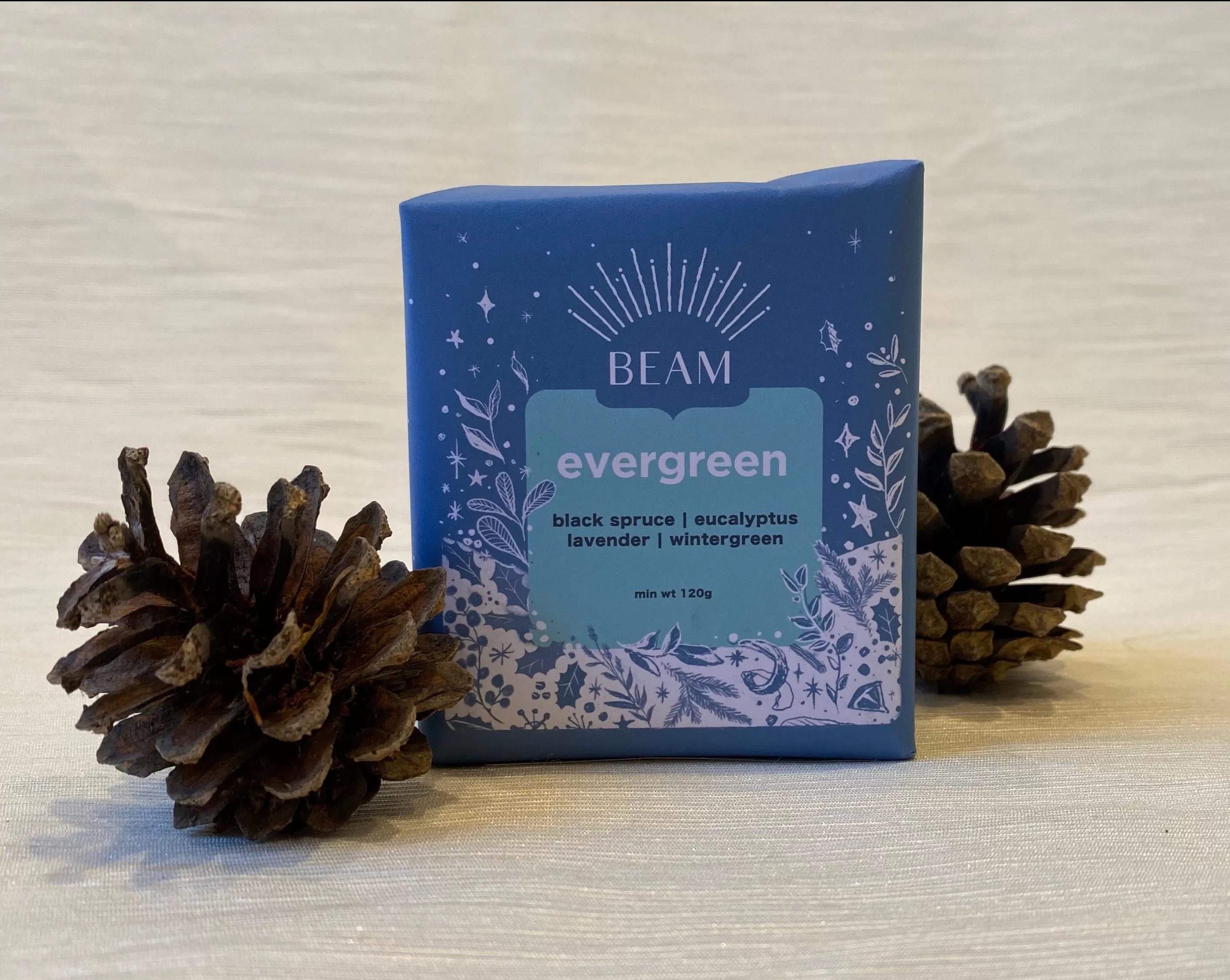 Beam - Festive Soap 120g in Evergreen