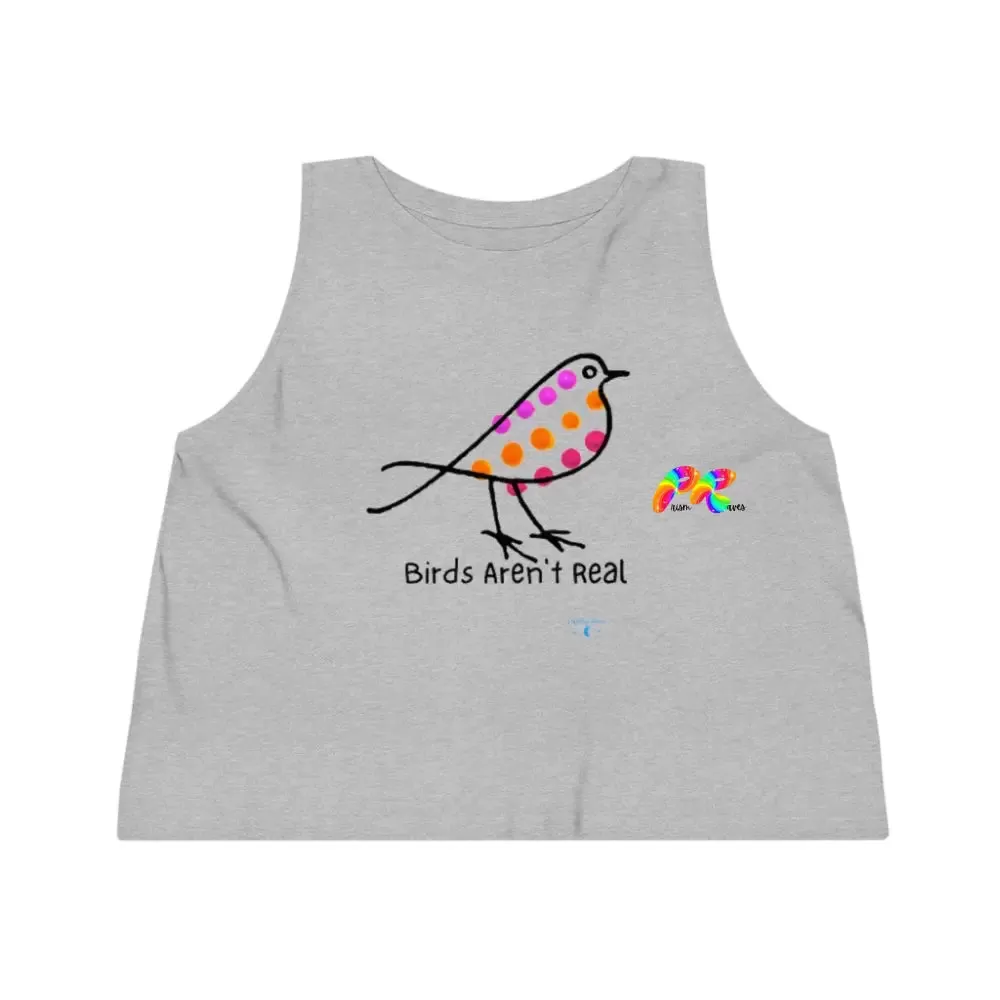 Birds Aren't Real Sleeveless Women's Crop Top