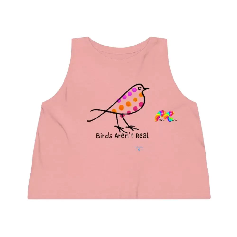 Birds Aren't Real Sleeveless Women's Crop Top