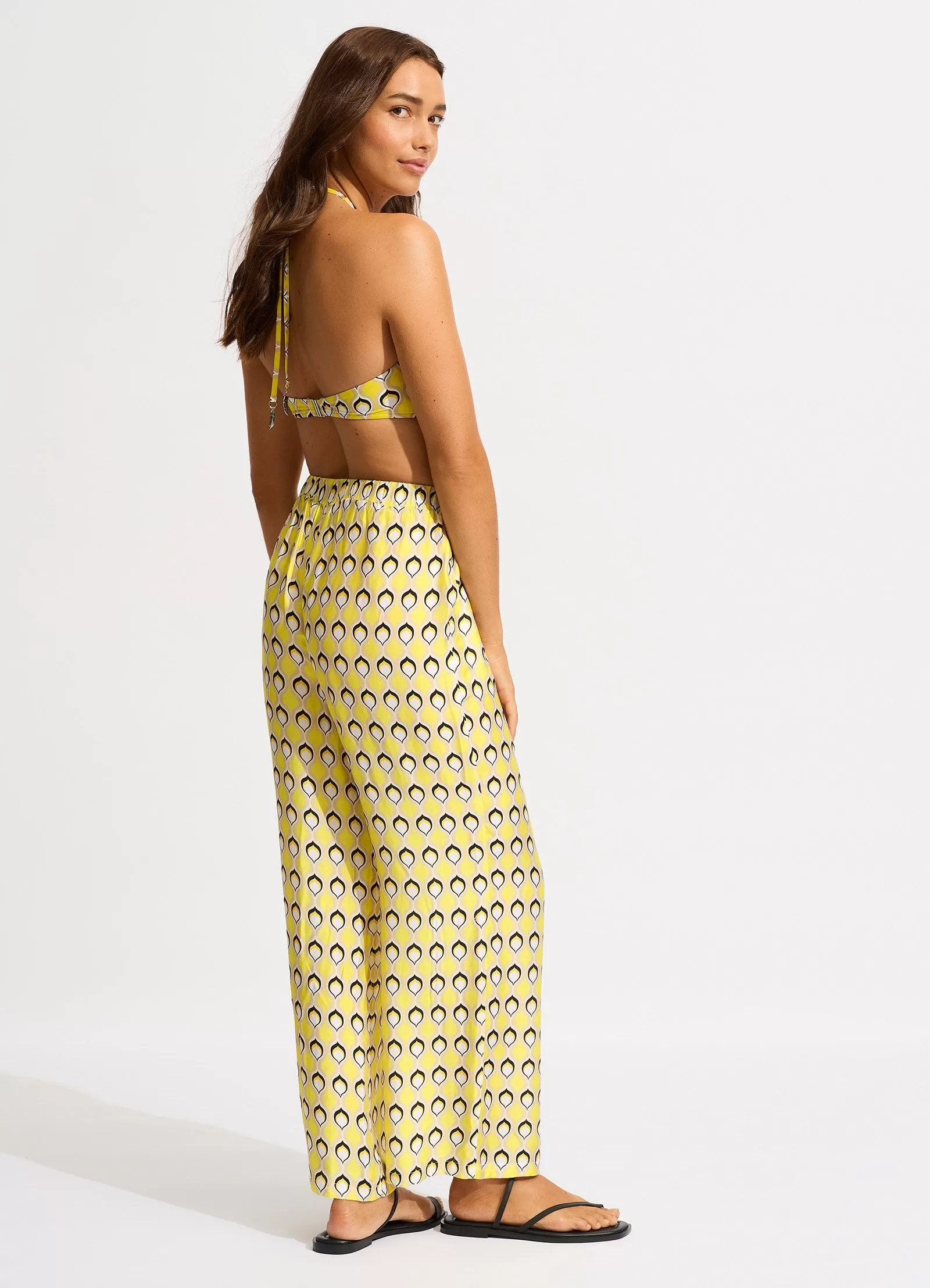 Birds Of Paradise Pant - Citron