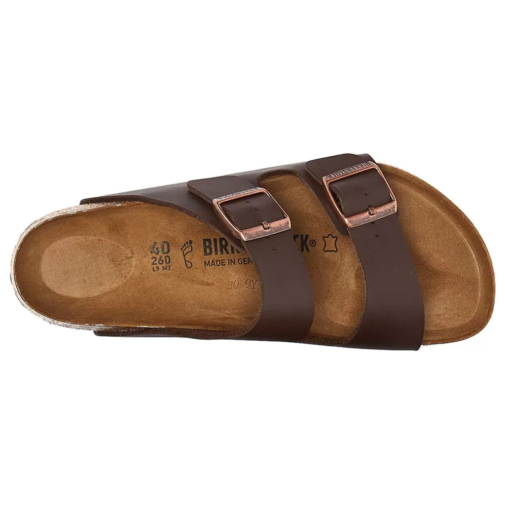 Birkenstock Arizona Dark Brown Synthetic Womens Sandals - UK 5