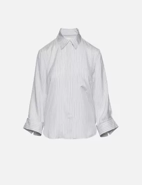 Boyfriend Silk Shirt