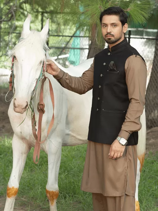 Brown Kurta Shalwar