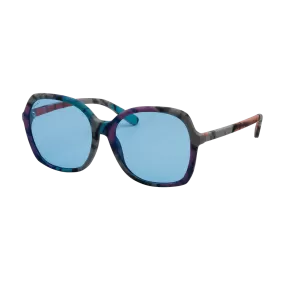 【BUILDING】Hand-made 100% Silk-wrapped Sunglasses with Crystals UV400