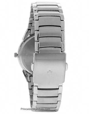 Bulova Mens Dress Watch - Silver/White Sunburst Dial - Stainless Steel