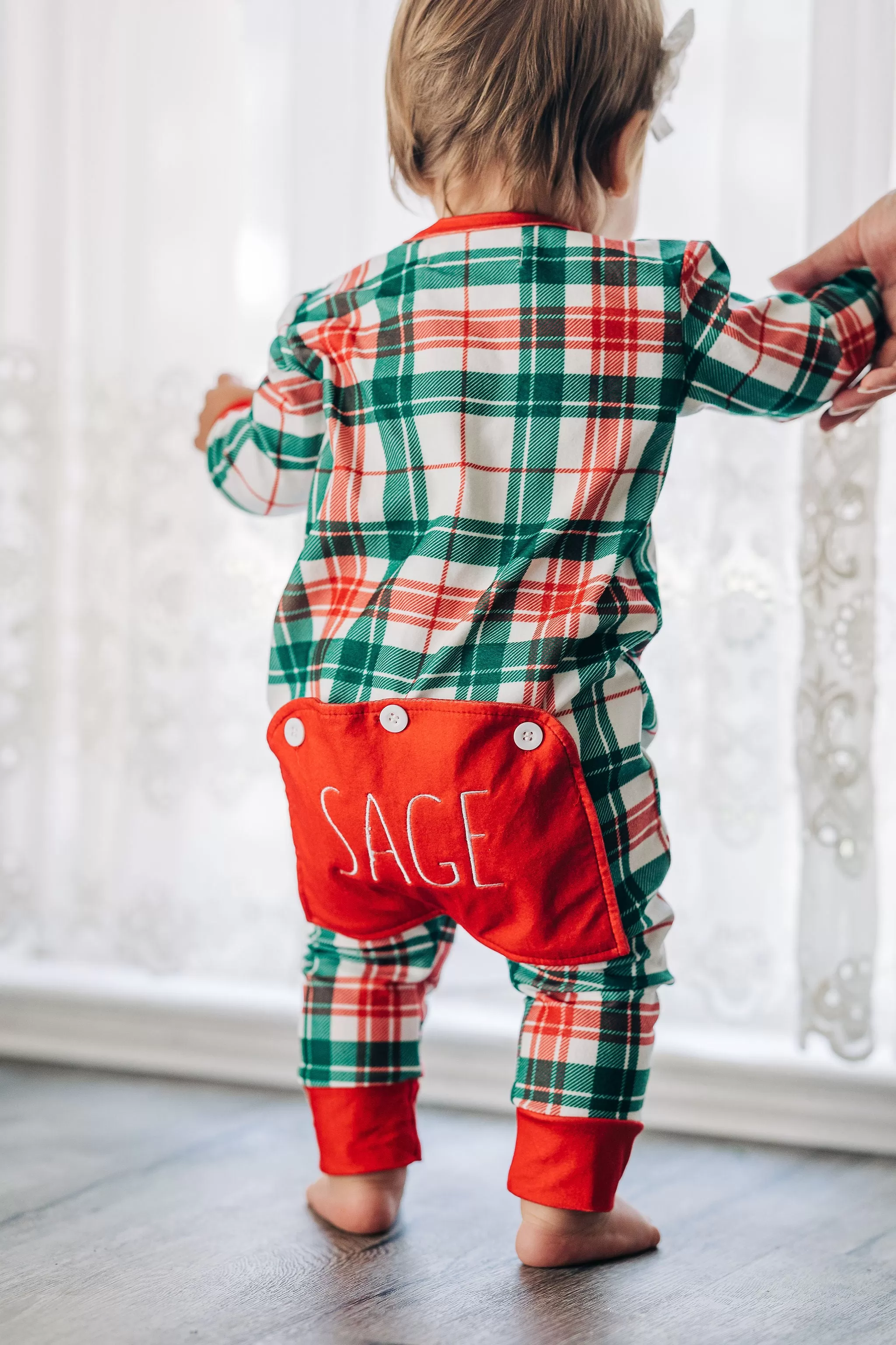 Buttflap Pajamas - Christmas Plaid Holiday Lounge PREORDER