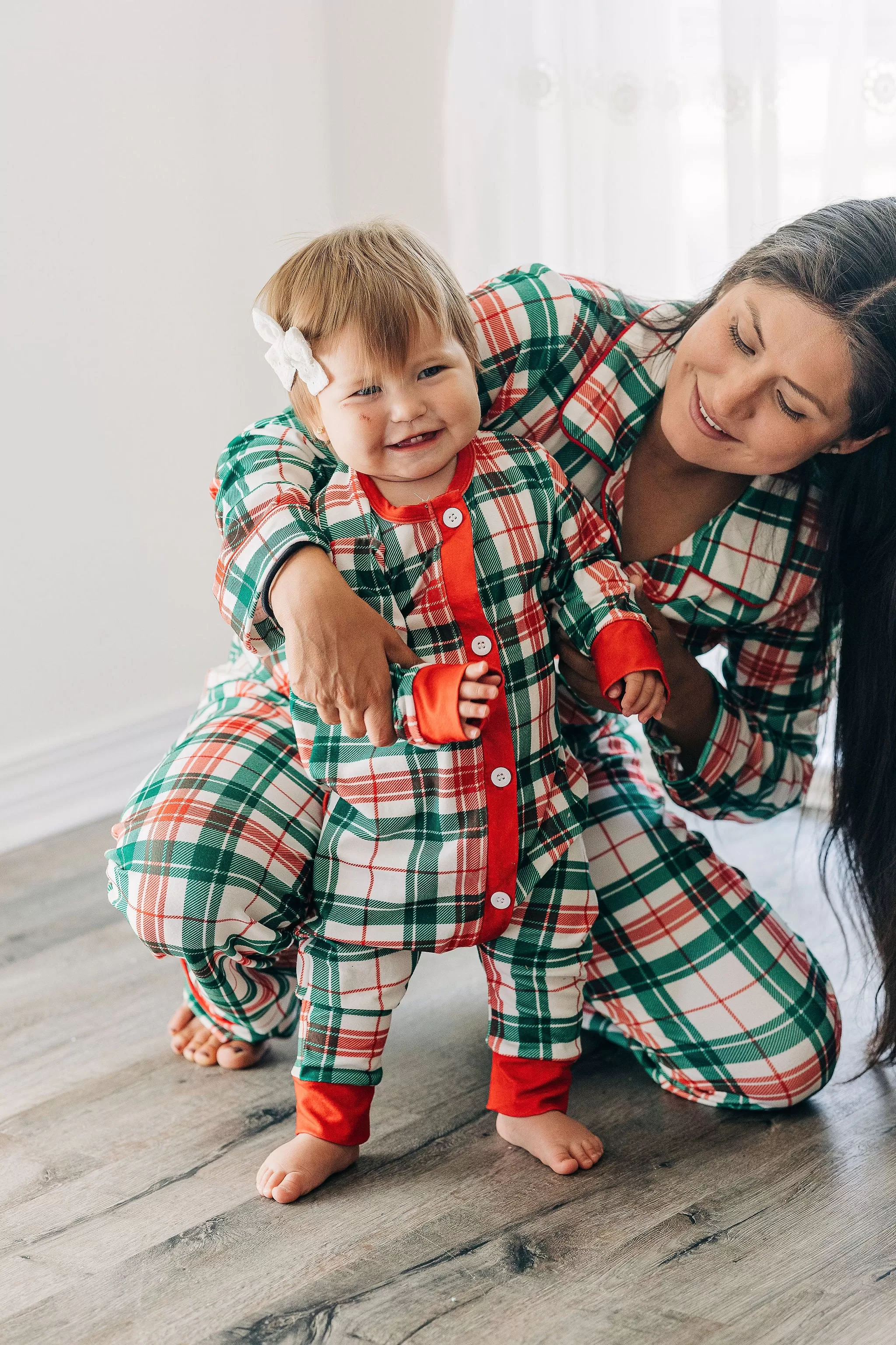 Buttflap Pajamas - Christmas Plaid Holiday Lounge PREORDER