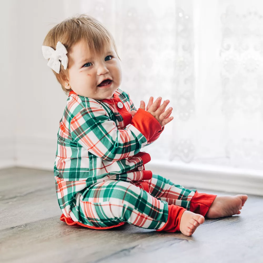 Buttflap Pajamas - Christmas Plaid Holiday Lounge PREORDER