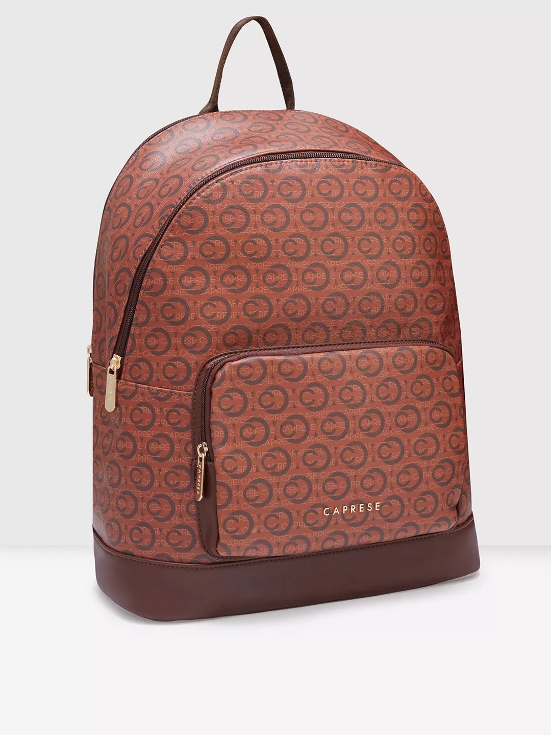 Caprese Cleo Laptop Backpack Large Brown