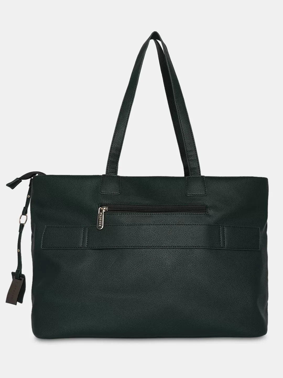 Caprese Lilith Laptop Tote Large Green