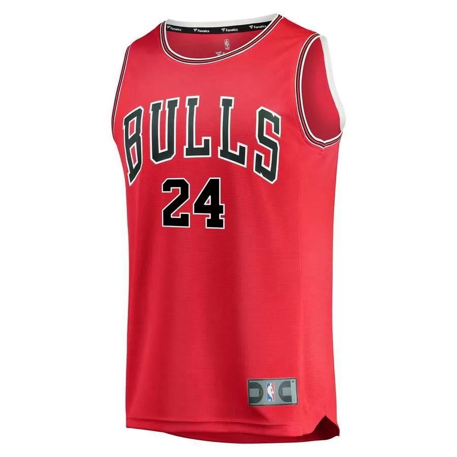 Chicago Bulls Lauri Markkanen Fanatics Branded Replica Fast Break Player Icon Jersey Kids - Red | Ireland J6143F2